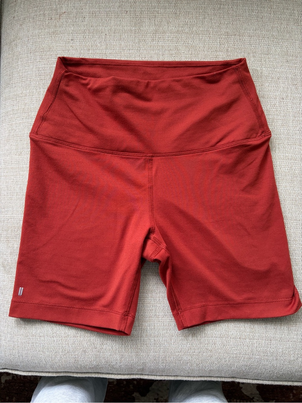 NOBULL High-Rise Brick Red Women’s Bike Shorts